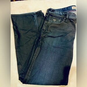 Guess Los Angeles 1981 Men's Midnight Blue Relaxed Straight Fit Jeans